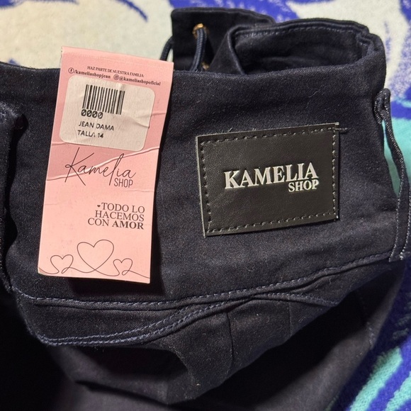 Jeans Kamelia  up Levanta cola‎ colombianos butt lifter high waist K4049 Size 10 - Picture 8 of 8